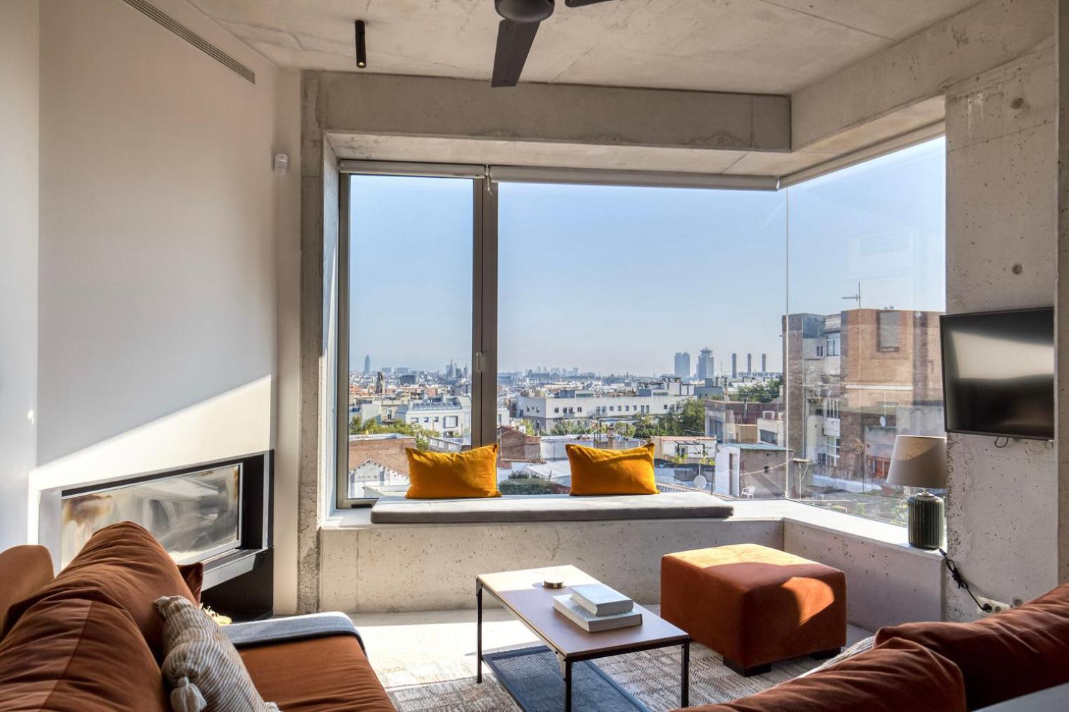 Blueground Poble Sec Terrace Great Views Bcn-108 Appartement Barcelona Buitenkant foto