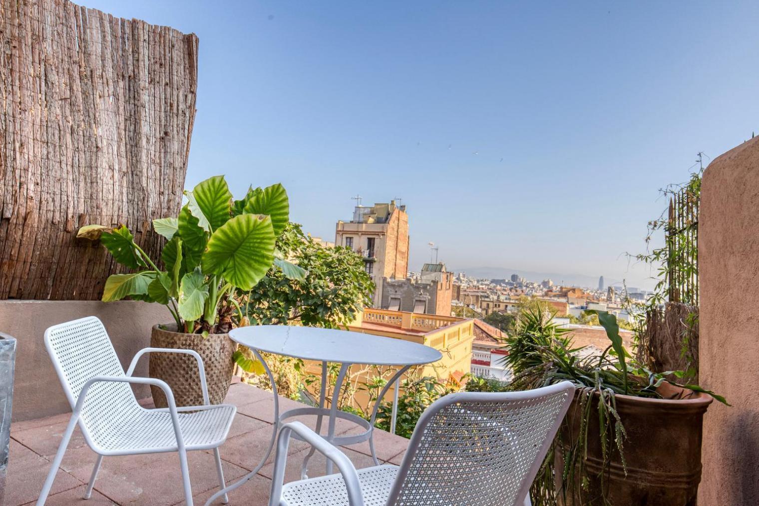 Blueground Poble Sec Terrace Great Views Bcn-108 Appartement Barcelona Buitenkant foto